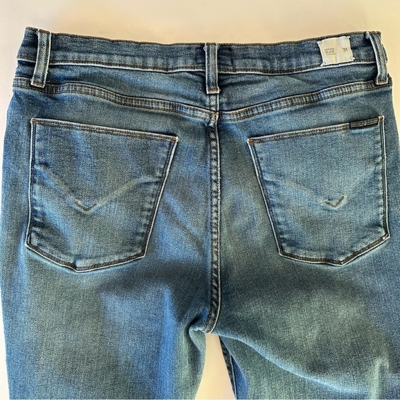 Hudson Blair High Rise Super Skinny Crop Ankle Jeans Size 31 - Picture 3 of 15